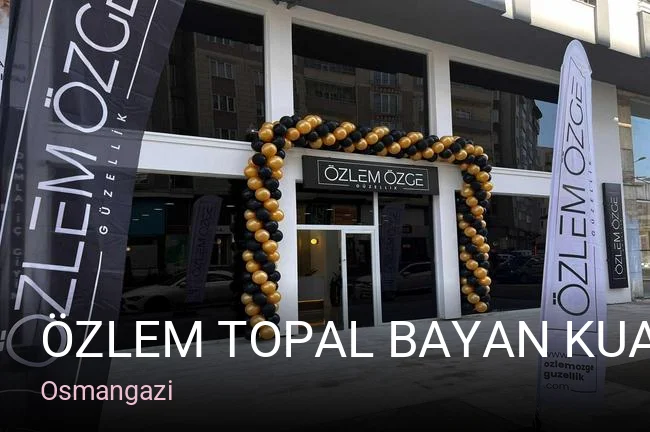 Osmangazi ÖZLEM TOPAL BAYAN KUAFÖR — Saç Bakımı, Keratin