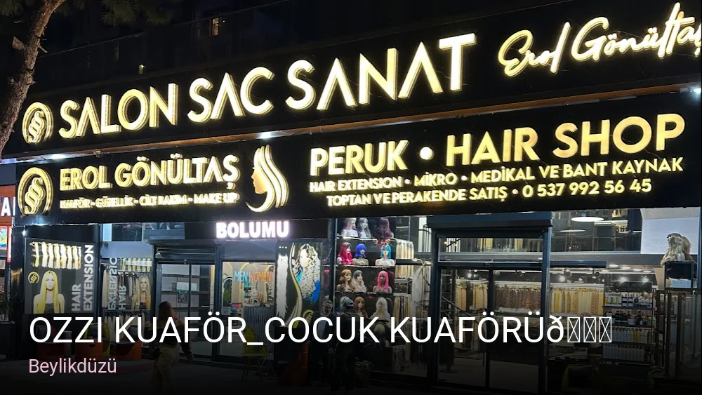 Beylikdüzü Ozzi Kuaför_cocuk kuaförü💇 — Saç Bakımı, Keratin