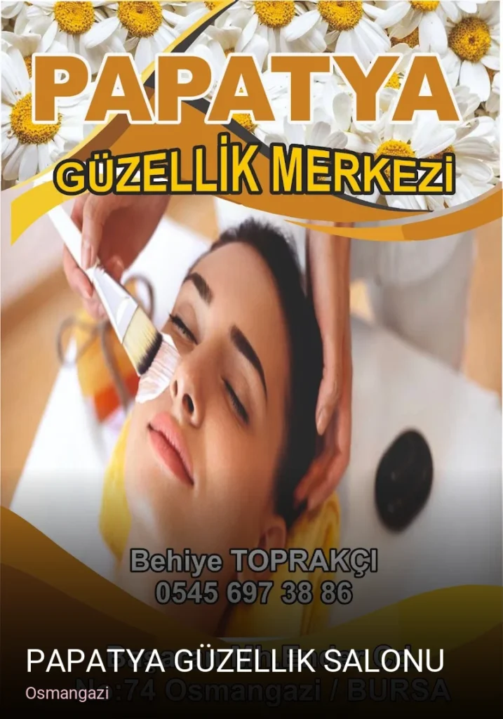 Osmangazi Papatya güzellik salonu — Manikür, Pedikür, Cilt Bakımı
