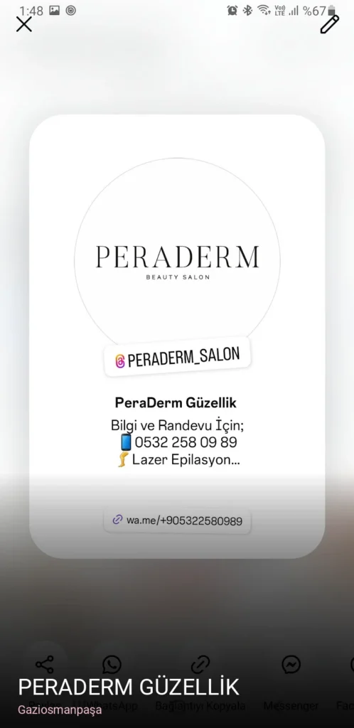 Gaziosmanpaşa PERADERM GÜZELLİK — Manikür, Pedikür, Cilt Bakımı