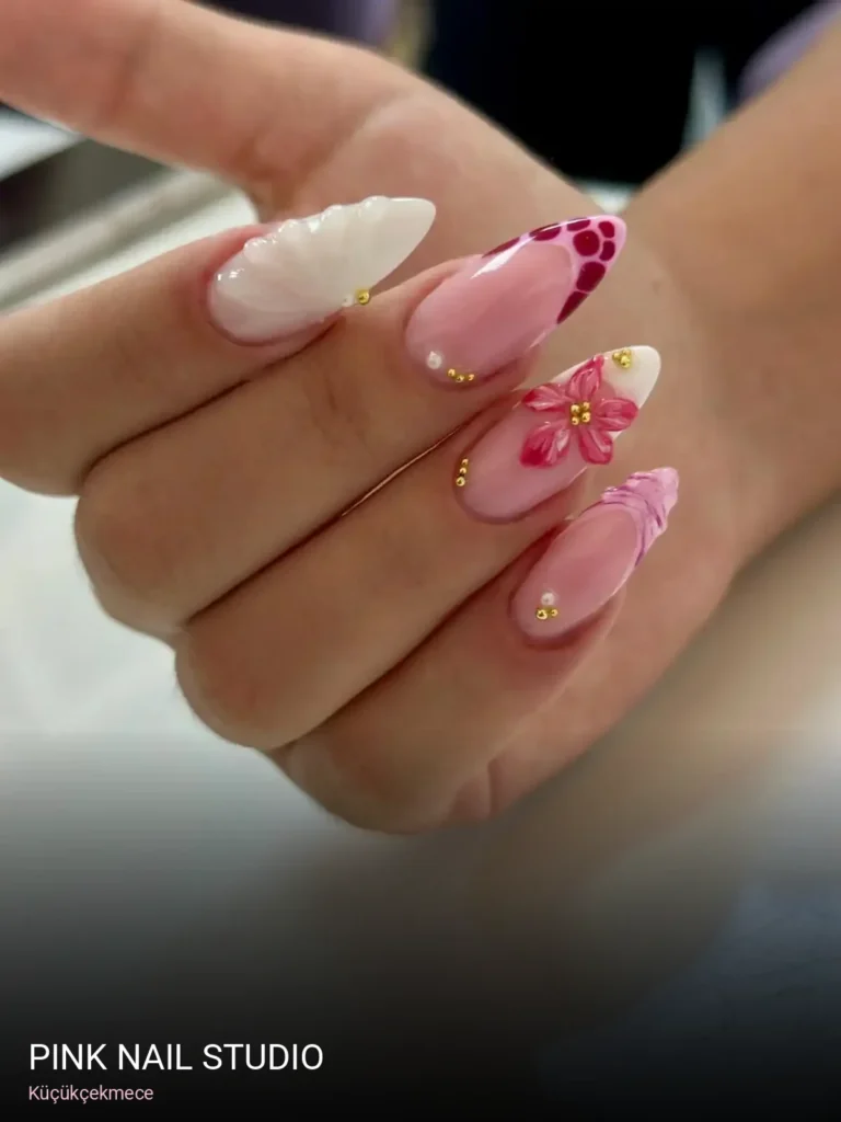 Küçükçekmece Pink Nail Studio | Halkalı Atakent | Protez Tırnak ve İpek Kirpik — Manikür, Pedikür, Protez Tırnak