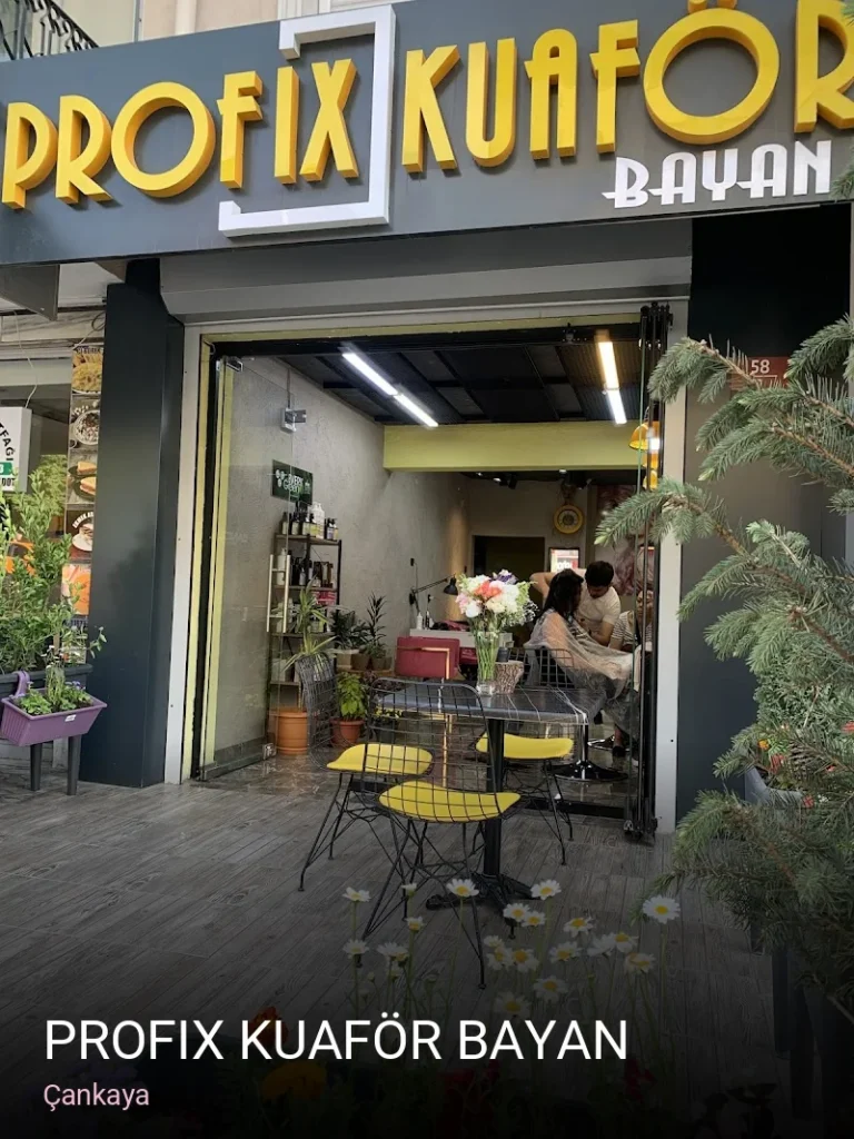 Çankaya Profix Kuaför Bayan — Saç Bakımı, Keratin