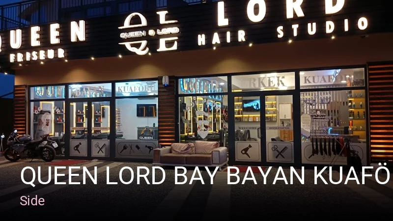 Side QUEEN LORD BAY BAYAN KUAFÖRÜ — Saç Bakımı, Keratin