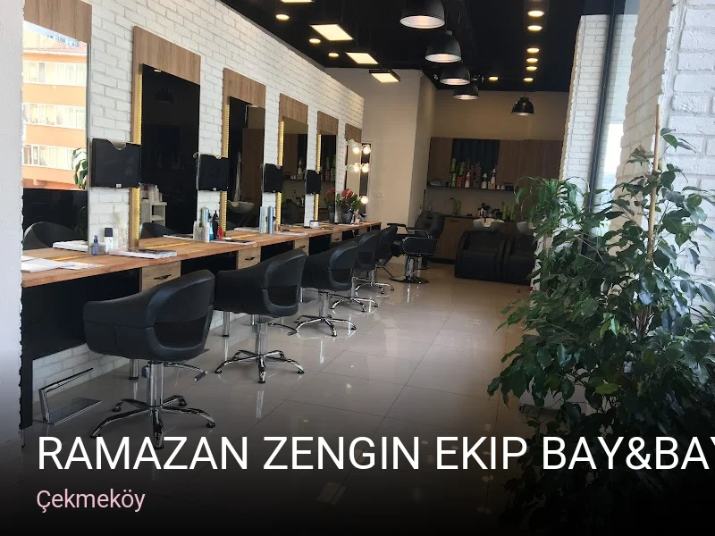 Çekmeköy Ramazan Zengin Ekip Bay&Bayan Kuaför Salonu — Manikür, Pedikür, Protez Tırnak