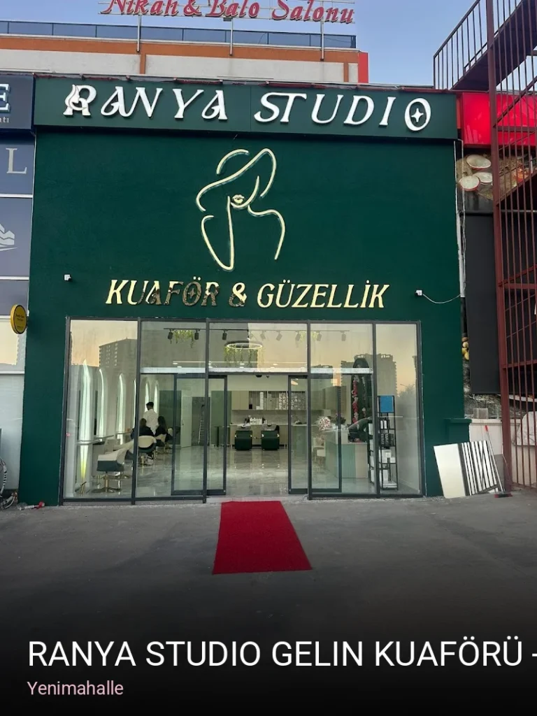 Yenimahalle Ranya Studio Gelin Kuaförü - Tesettür Bayan Kuaförü — Saç Bakımı, Keratin