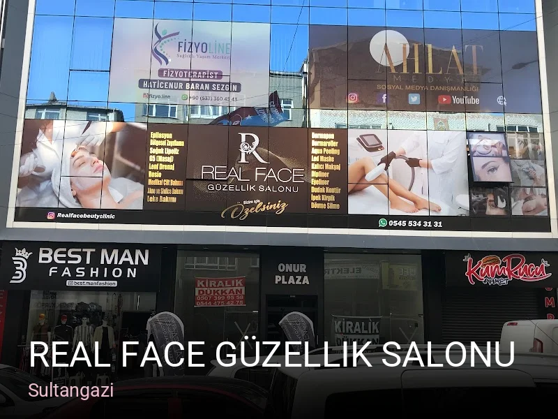 Sultangazi Real Face Güzellik Salonu — Manikür, Pedikür, Cilt Bakımı