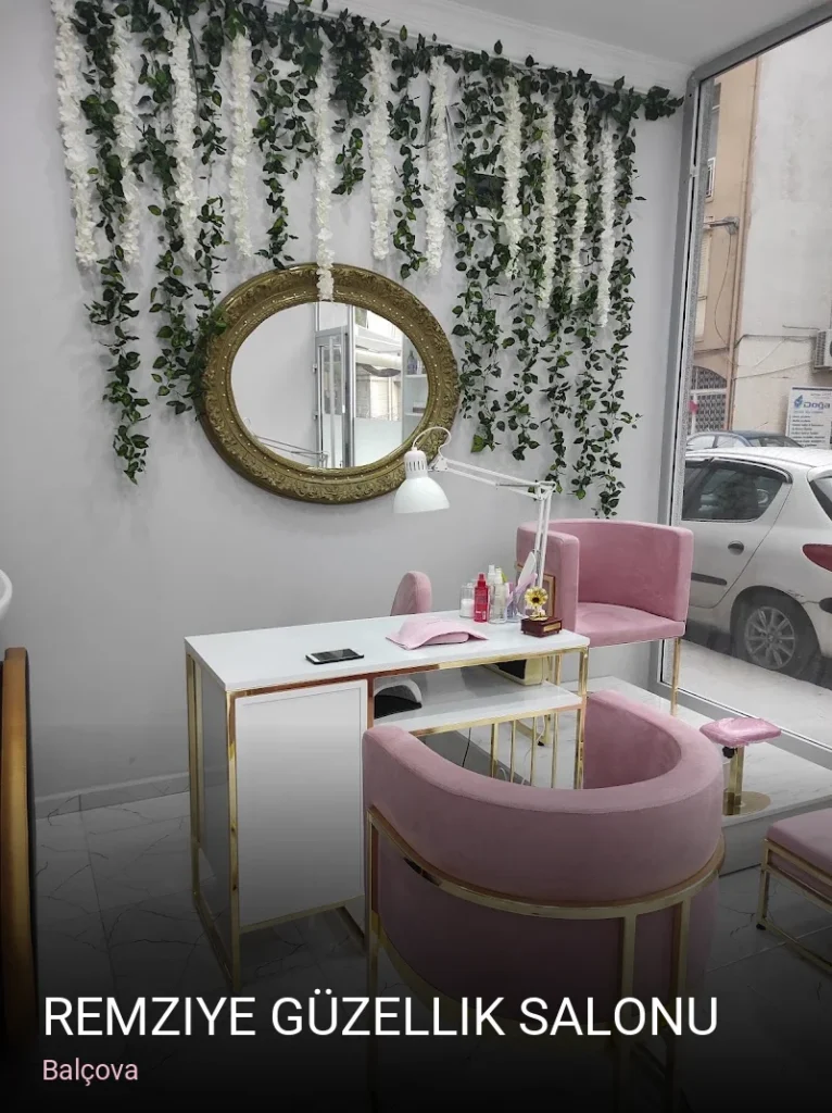 Balçova Remziye güzellik salonu — Manikür, Pedikür, Cilt Bakımı