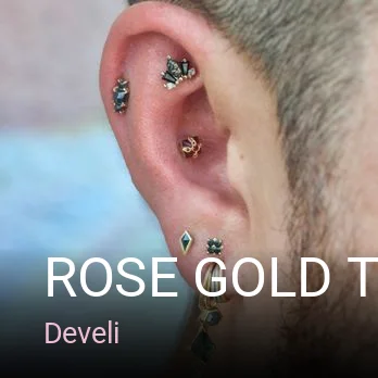 Develi Rose Gold Tattoo & Piercing — Protez Tırnak, Kalıcı Oje
