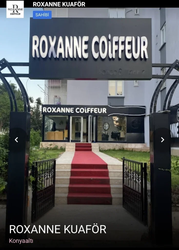 Konyaaltı ROXANNE KUAFÖR — Saç Bakımı, Keratin, Manikür