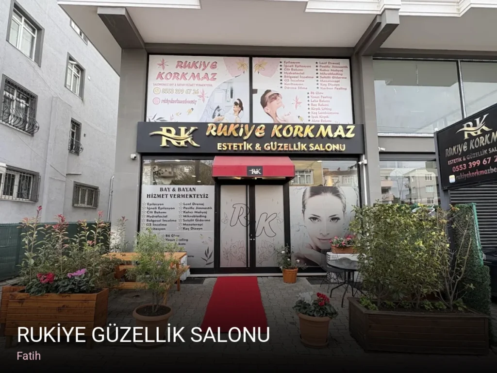 Fatih RUKİYE GÜZELLİK SALONU — Manikür, Pedikür, Cilt Bakımı