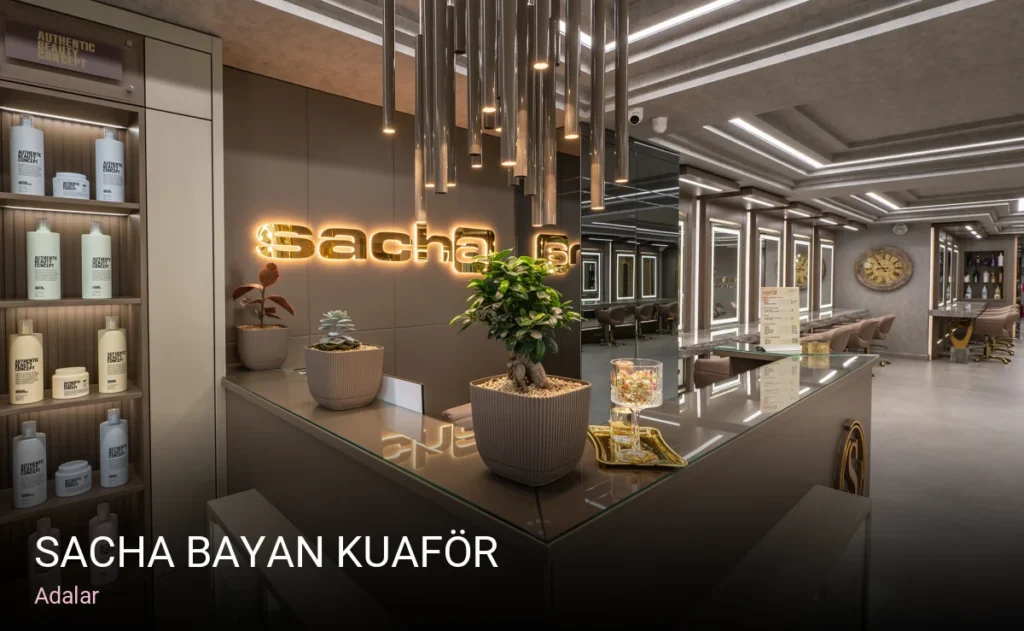 Adalar Sacha Bayan Kuaför — Saç Bakımı, Keratin