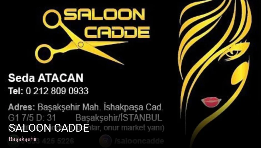 Başakşehir Saloon Cadde — Manikür, Pedikür, Cilt Bakımı
