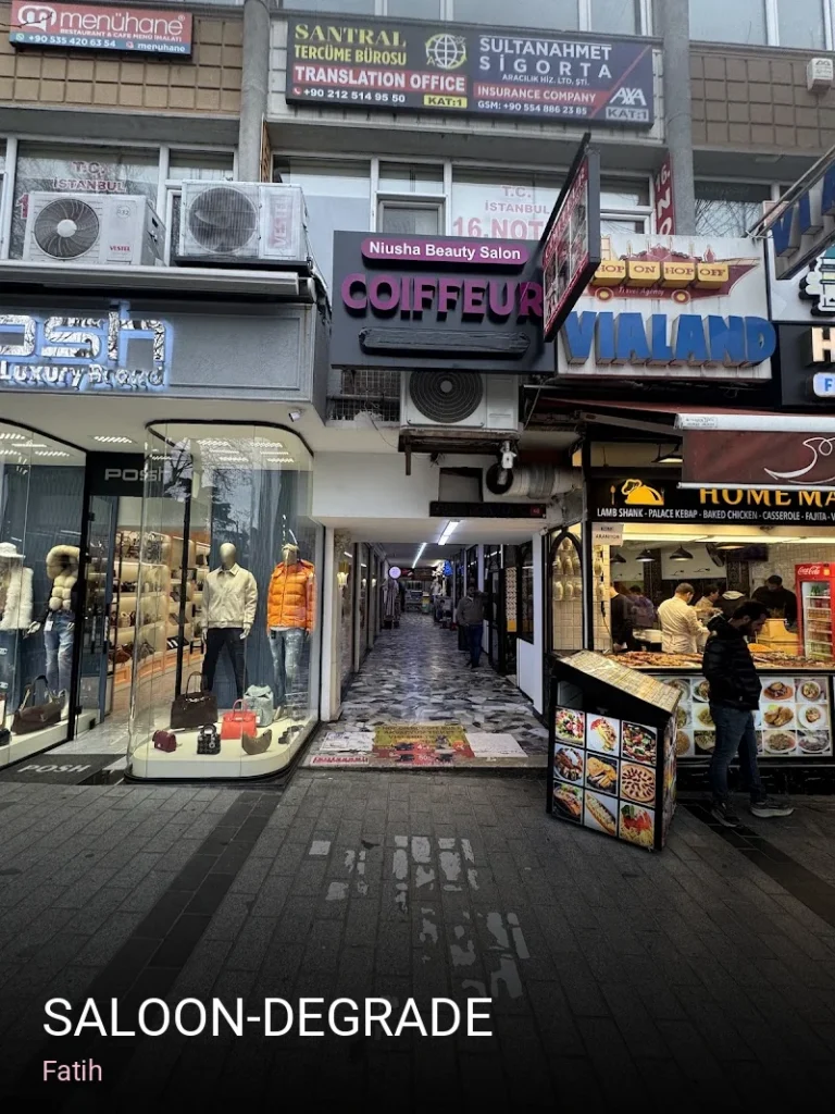 Fatih Saloon-degrade — Manikür, Pedikür, Protez Tırnak