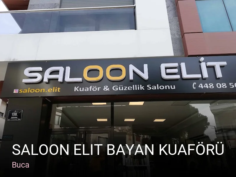 Buca Saloon Elit Bayan Kuaförü — Saç Bakımı, Keratin, Manikür
