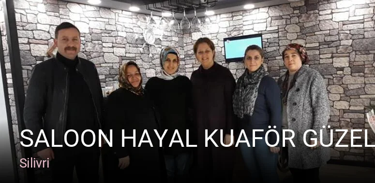Silivri Saloon Hayal Kuaför Güzellik salonu — Manikür, Pedikür, Cilt Bakımı