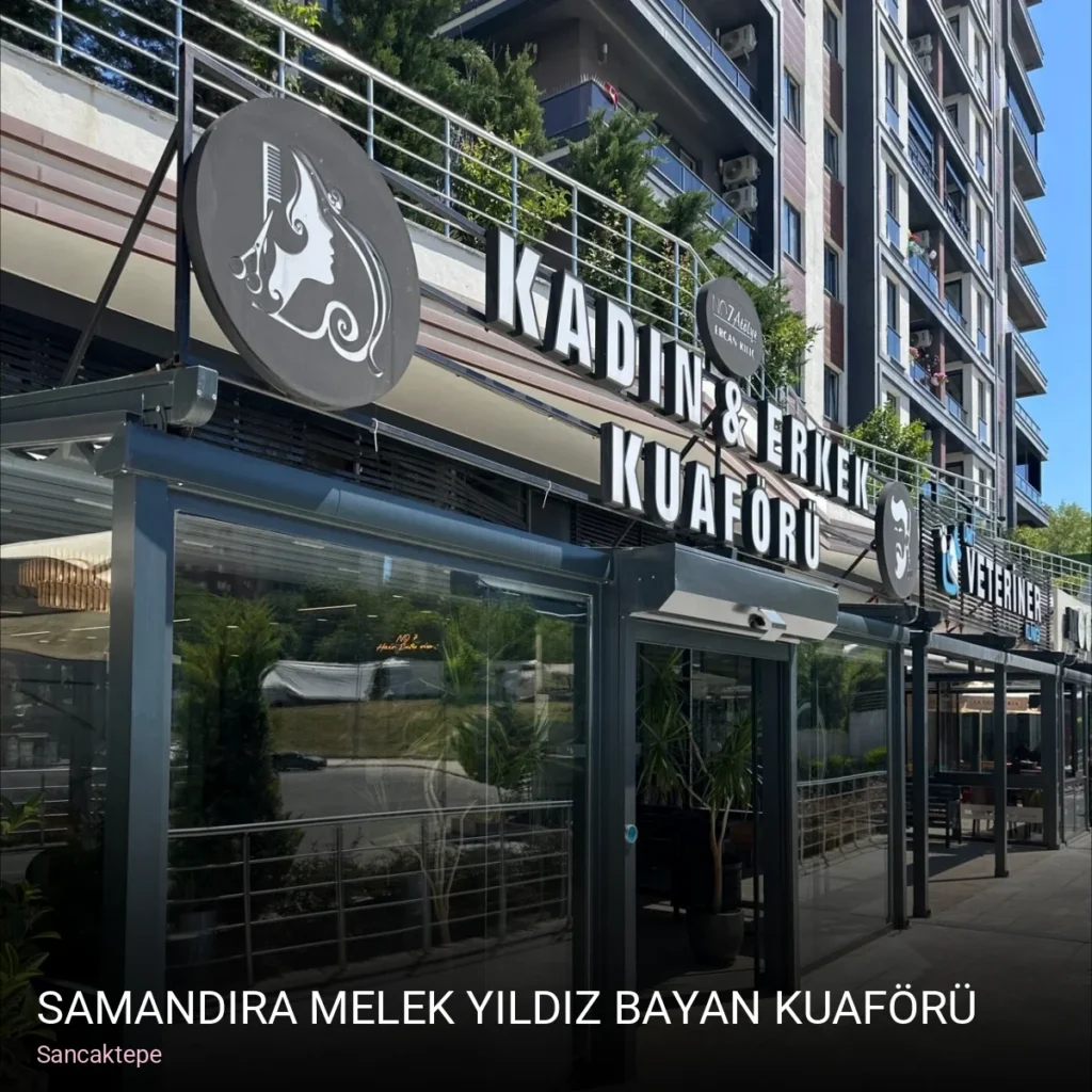 Sancaktepe Samandıra Melek Yıldız Bayan Kuaförü — Saç Bakımı, Keratin