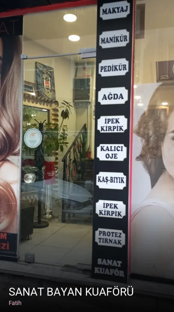 Fatih Sanat Bayan Kuaförü — Saç Bakımı, Keratin