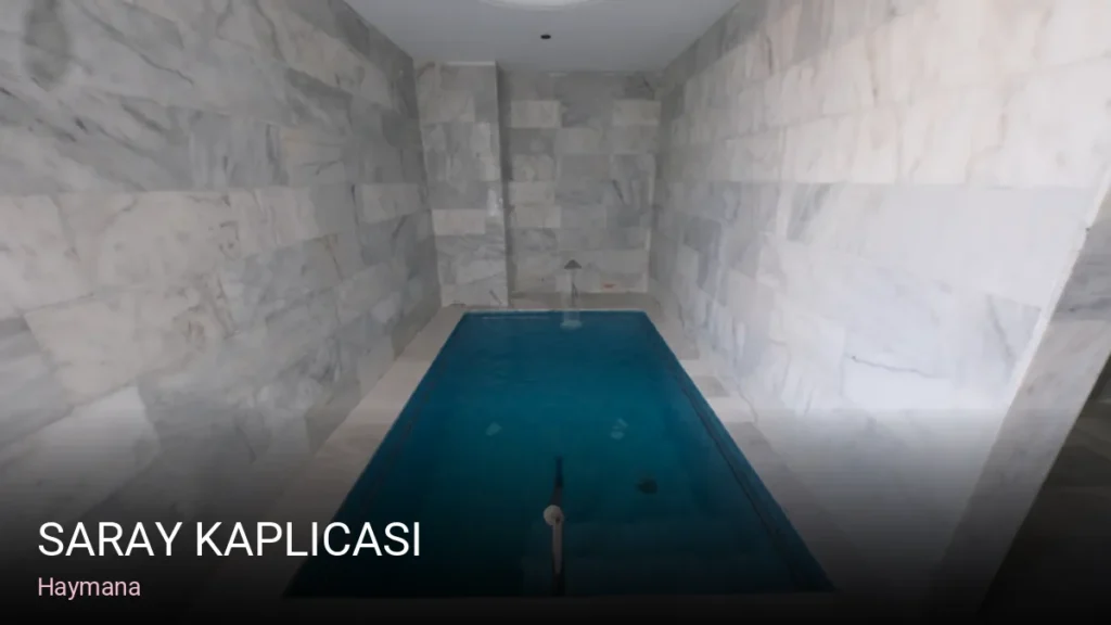 Haymana Saray Kaplıcası — Cilt Bakımı, Ağda, Lazer Epilasyon