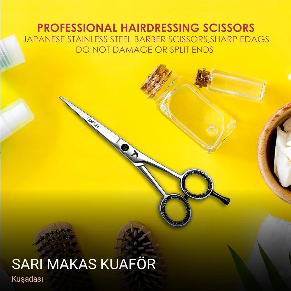 Kuşadası Sarı Makas Kuaför — Saç Bakımı, Keratin