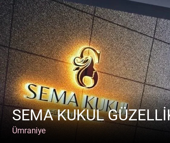 Ümraniye SEMA KUKUL GÜZELLİK SALONU ÜMRANİYE — Manikür, Pedikür, Cilt Bakımı