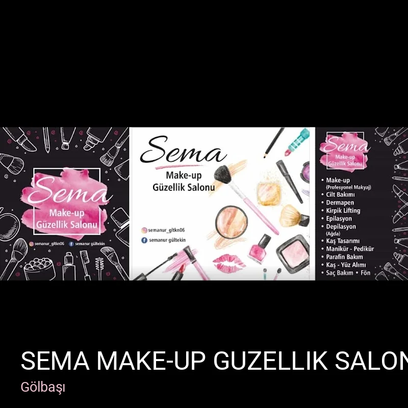 Gölbaşı Sema make-up guzellik salonu — Manikür, Pedikür, Cilt Bakımı