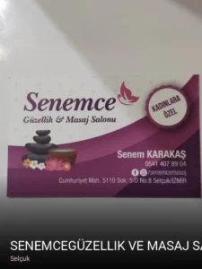 Selçuk Senemcegüzellik ve masaj salonu — Pedikür