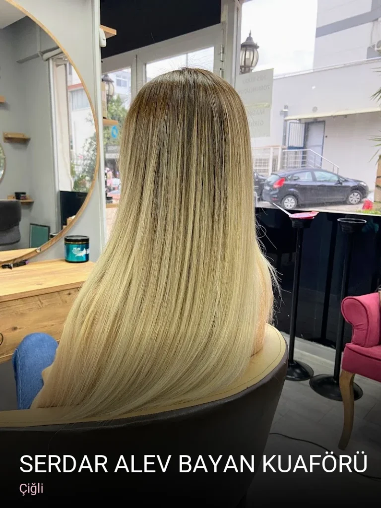 Çiğli Serdar Alev Bayan Kuaförü — Saç Bakımı, Keratin