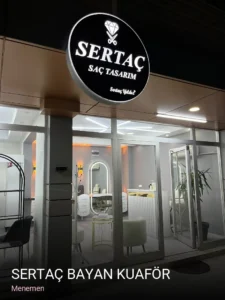 Menemen Sertaç bayan kuaför — Kirpik Lifting
