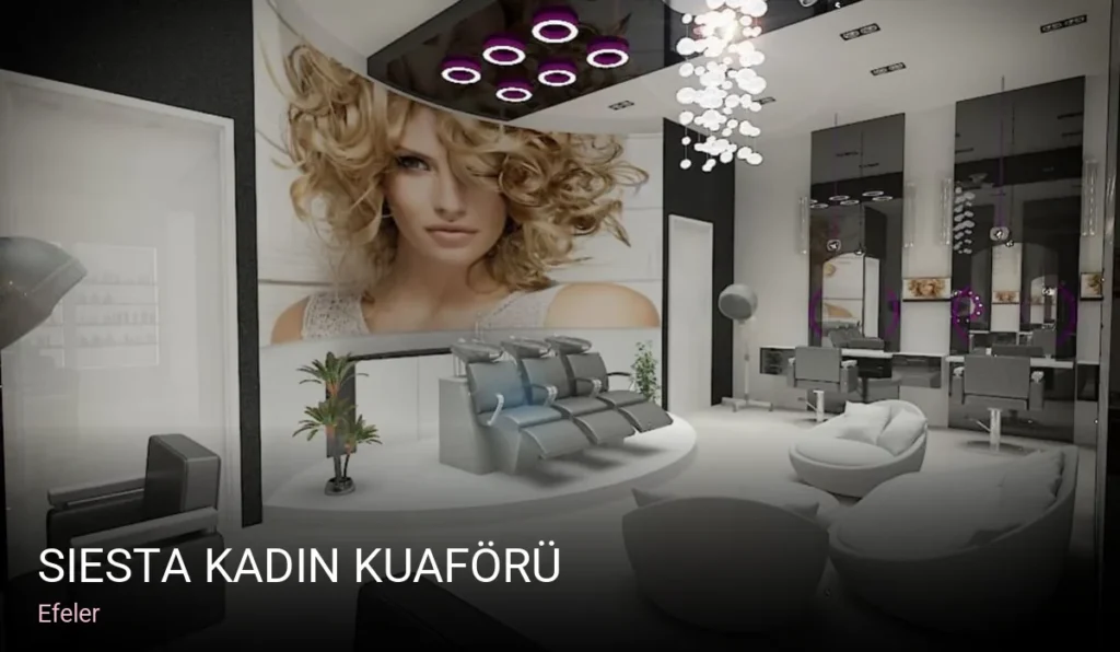 Efeler Siesta Kadın Kuaförü — Saç Bakımı, Keratin