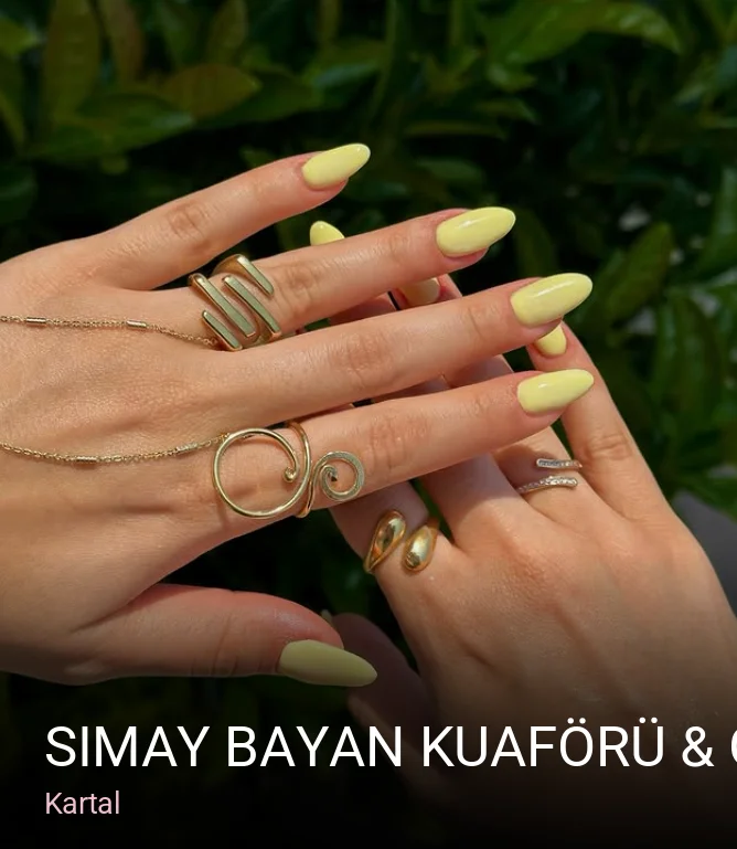 Kartal Simay Bayan Kuaförü & Güzellik salonu — Manikür, Pedikür, Cilt Bakımı