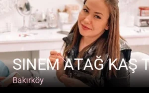 Bakırköy Sinem Atağ kaş tasarım — Kirpik Lifting