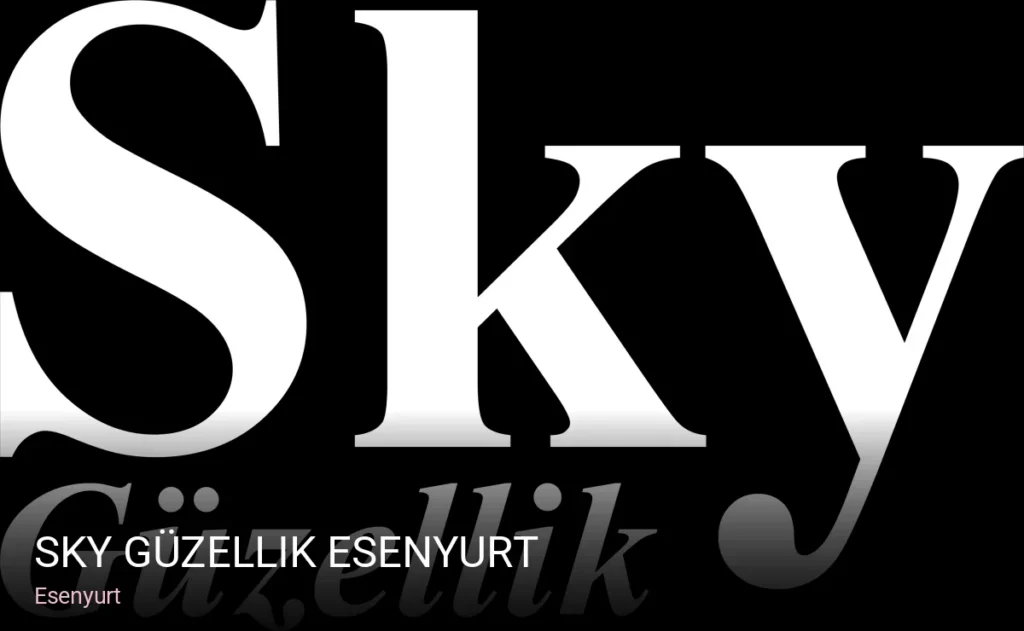 Esenyurt Sky Güzellik Esenyurt — Manikür, Pedikür, Cilt Bakımı
