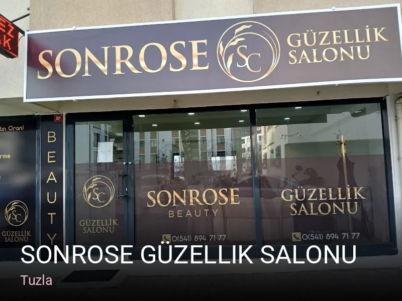 Tuzla Sonrose Güzellik Salonu — Manikür, Pedikür, Cilt Bakımı