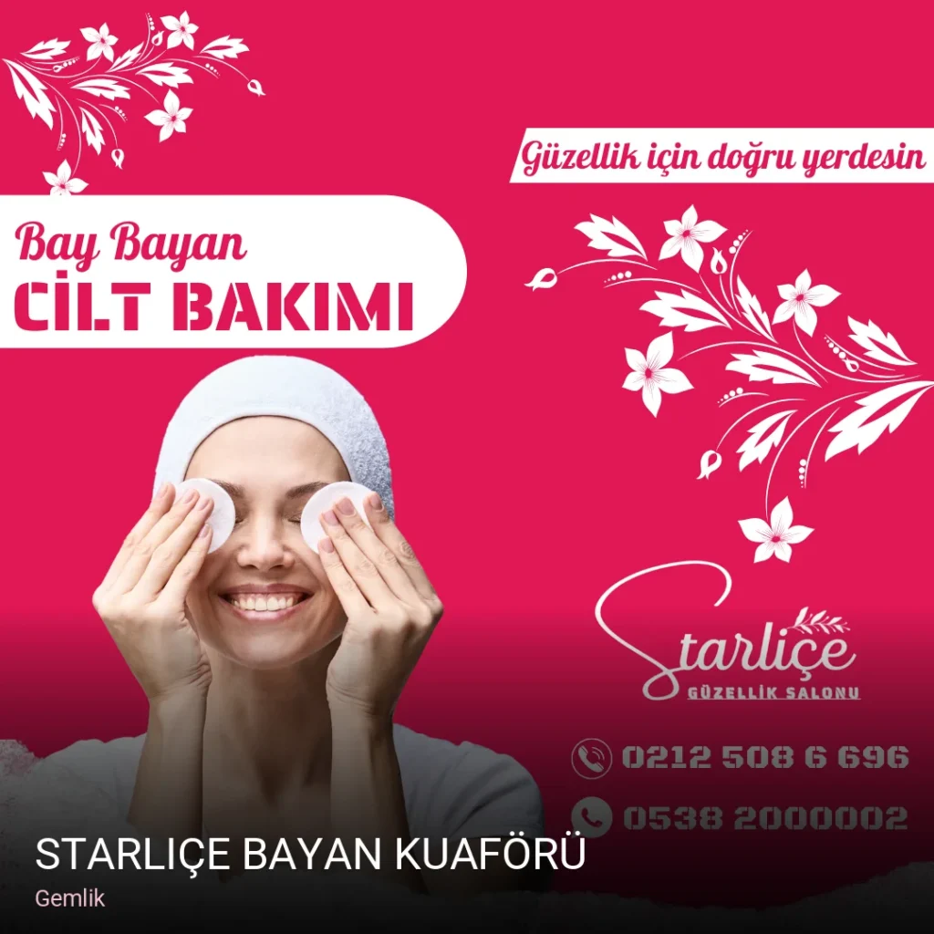 Gemlik Starliçe Bayan Kuaförü — Saç Bakımı, Keratin