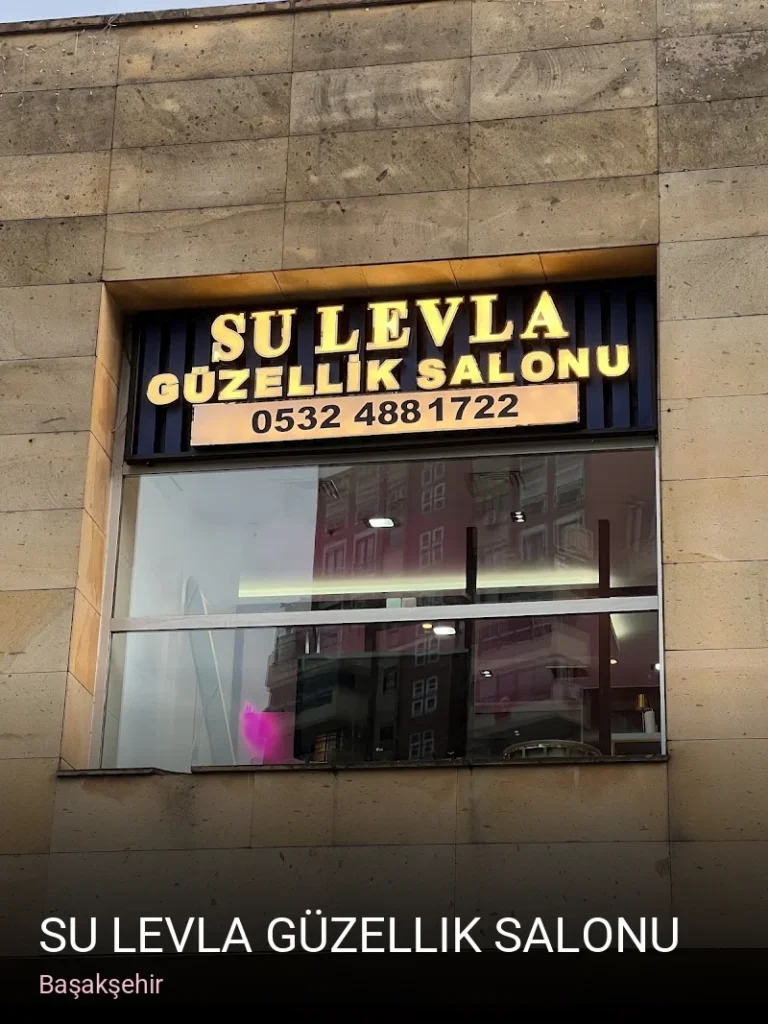 Başakşehir SU LEVLA Güzellik Salonu — Manikür, Pedikür, Cilt Bakımı