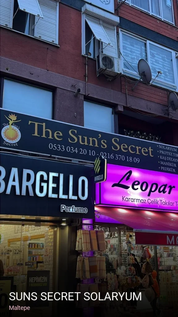 Maltepe Suns secret solaryum — Manikür, Pedikür, Protez Tırnak