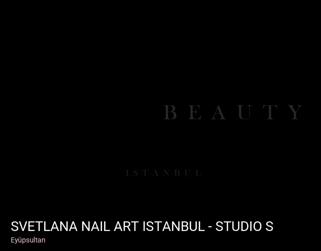Eyüpsultan svetlana nail art istanbul - Studio S — Manikür, Pedikür, Cilt Bakımı