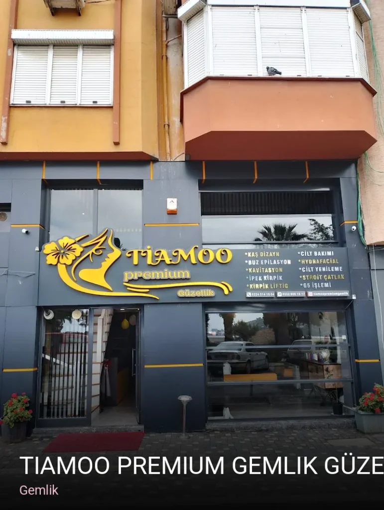 Gemlik Tiamoo Premium Gemlik Güzellik Salonu — Manikür, Pedikür, Cilt Bakımı