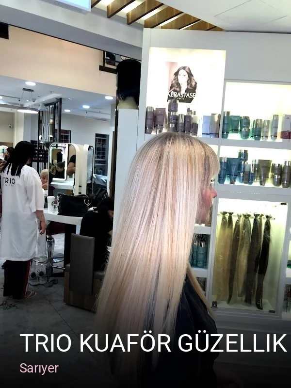 Sarıyer Trio Kuaför Güzellik Salonu - İstinye Park AVM — Manikür, Pedikür, Cilt Bakımı