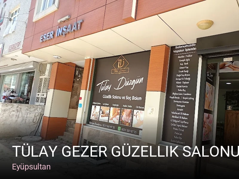 Eyüpsultan Tülay gezer güzellik salonu — Manikür, Pedikür, Cilt Bakımı