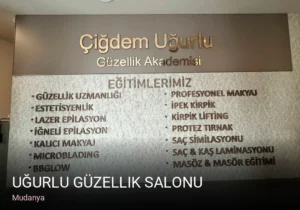 Mudanya Uğurlu Güzellik Salonu — Ağda
