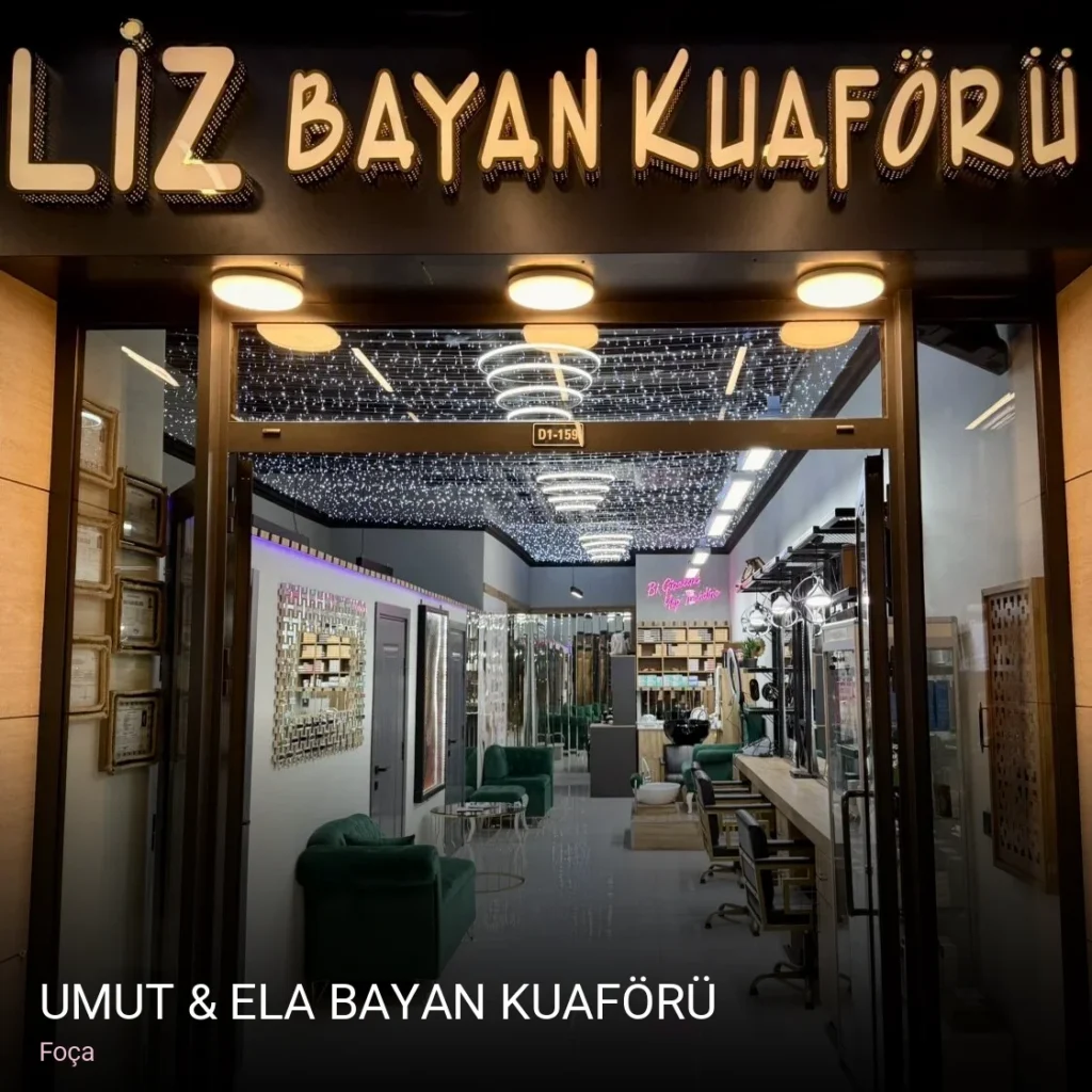 Foça Umut & Ela Bayan Kuaförü — Saç Bakımı, Keratin