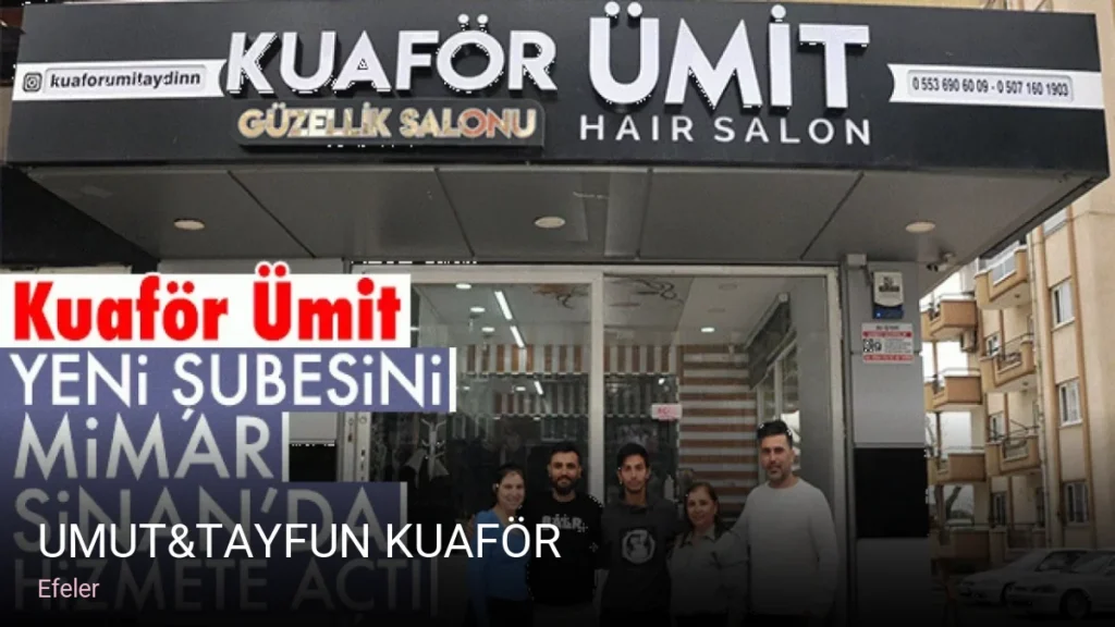 Efeler Umut&tayfun Kuaför — Saç Bakımı, Keratin