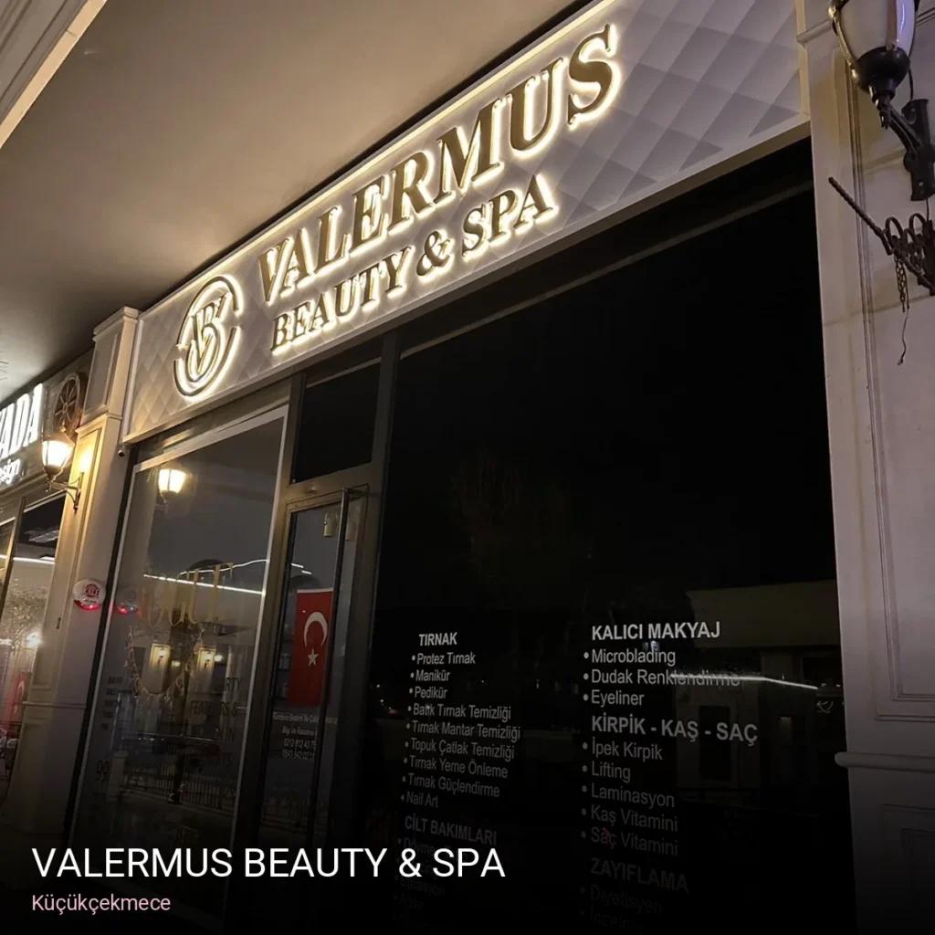 Küçükçekmece Valermus Beauty & SPA — Manikür, Pedikür, Cilt Bakımı