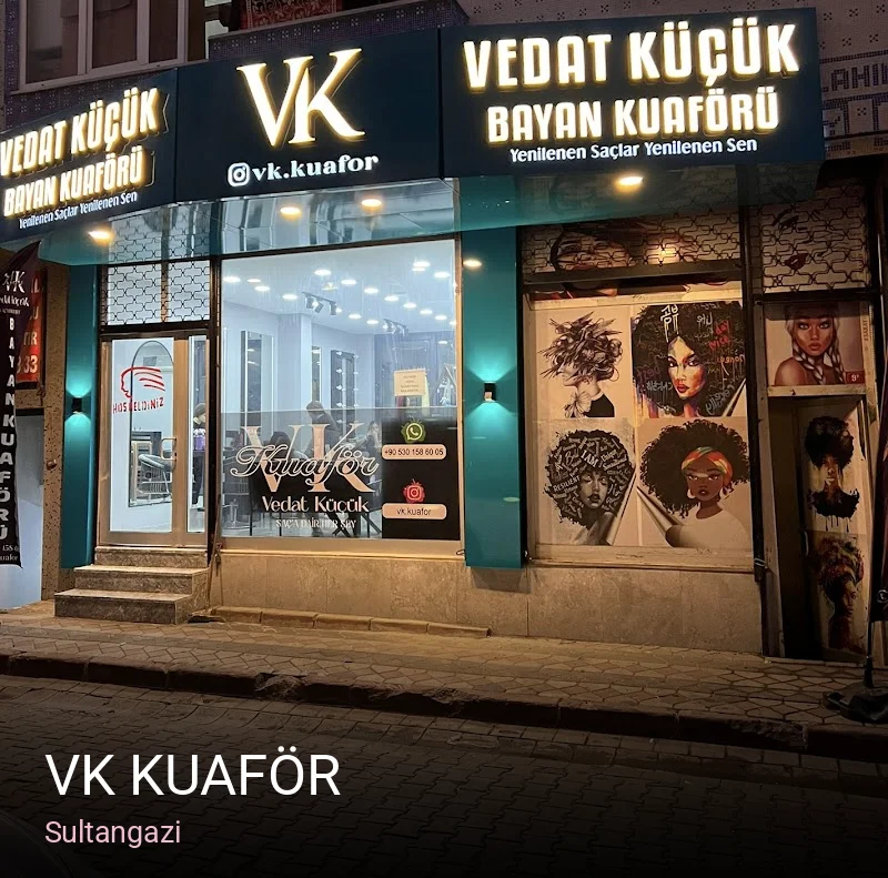 Sultangazi VK KUAFÖR — Manikür, Pedikür, Cilt Bakımı