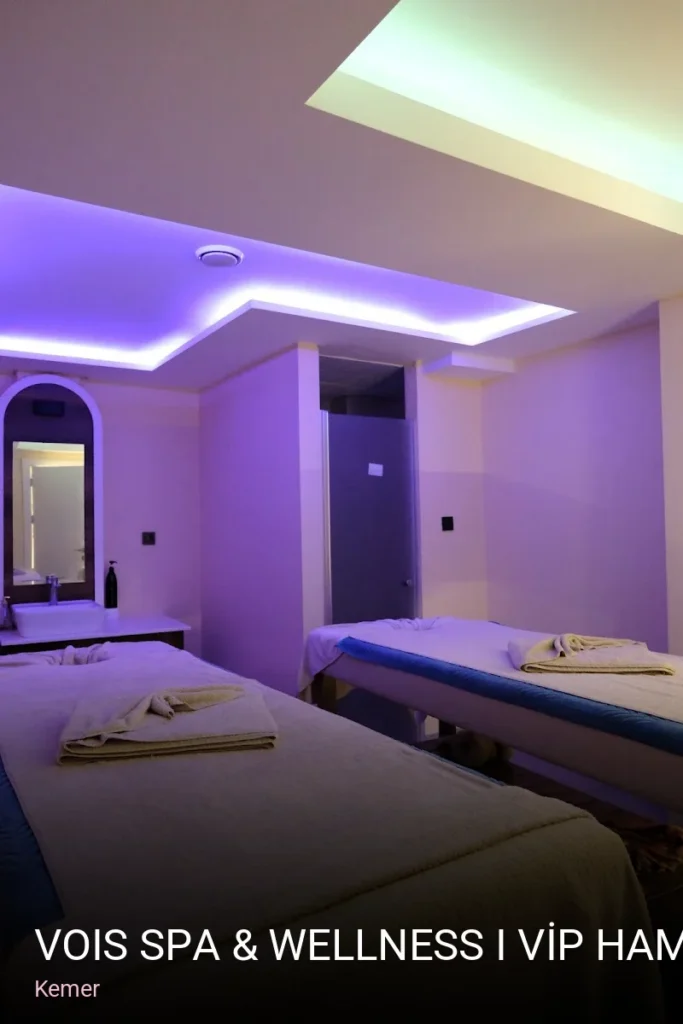 Kemer Vois Spa & Wellness I VİP Hamam I Kemer — Cilt Bakımı, Ağda, Lazer Epilasyon