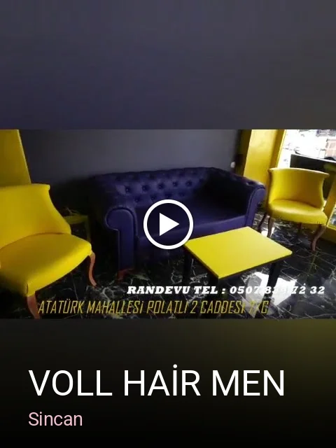 Sincan VOLL HAİR MEN — Saç Bakımı, Keratin