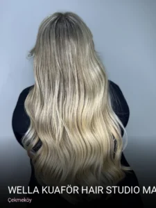 Çekmeköy Wella kuaför hair studio Madenler Çekmeköy — Keratin