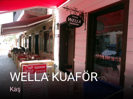 Kaş WELLA KUAFÖR — Saç Bakımı, Keratin