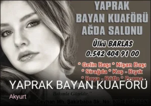 Akyurt YAPRAK BAYAN KUAFÖRÜ — Keratin